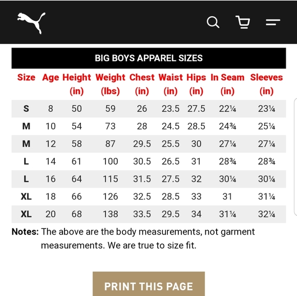 Boys Puma Shirt - Picture 5 of 5